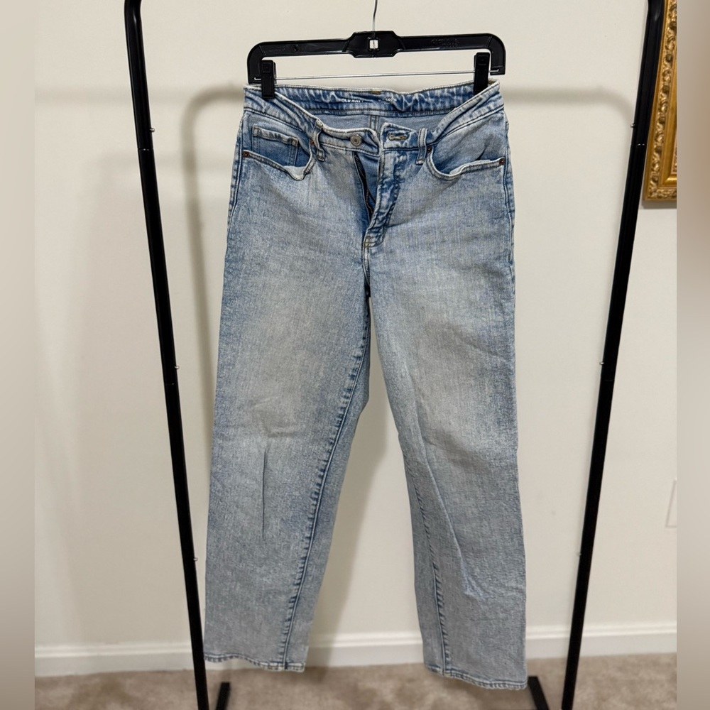 Old Navy Light Blue Straight Leg Jeans